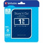 Disco rigido esterno - VERBATIM - Store'n'go - 1TB - Blu