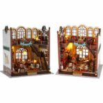 Book Nook - Kit fai da te per costruire un fermalibri 3D - Libreria Creanook - 24 x 17 x 25 cm