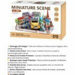Fermalibri 3D - Kit fai da te per costruire un modello in stile paesaggio parigino - 25 x 21 x 25 cm - immagine 3