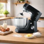 Impastatrice planetaria - CONTINENTAL EDISON - CERP800B2 - 800 W - 4,3 L - 10 velocità + funzione a impulsi - Nera - immagine 3