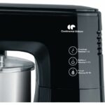 Impastatrice planetaria - CONTINENTAL EDISON - CERP800B2 - 800 W - 4,3 L - 10 velocità + funzione a impulsi - Nera - immagine 6