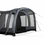 Tendalino gonfiabile autoportante - DOMETIC - Traverse Air Mid - Per camper e furgoni camperizzati - Altezza di collegamento da 2,30 a 2,65 m