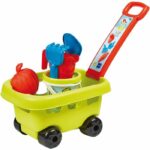 Ecoiffier Carrello da giardino imbottito 40 cm 4345