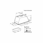 Unità filtro Electrolux LFG517X da 70 cm - Illuminazione a LED - Flusso d'aria di 705 m³/h - immagine 5