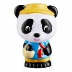 Set di 4 personaggi - SOPHIE LA GIRAFFA - Statuette di panda Klorofil - Bao - Jian - Tam - Poppy - immagine 2