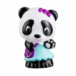 Set di 4 personaggi - SOPHIE LA GIRAFFA - Statuette di panda Klorofil - Bao - Jian - Tam - Poppy - immagine 5