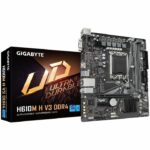 Scheda madre - GIGABYTE - H610M H V3 DDR4 - Formato Micro-ATX - Chipset Intel H610 - DDR4