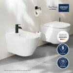 Bidet sospeso - GROHE Euro Ceramic - Ceramica vetrificata - Bianco - immagine 2