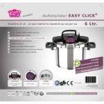 Pentola a pressione - Induzione - GSW - Easy Click - 6 L - Ø 22 cm - Acciaio inossidabile 18/10 - immagine 6