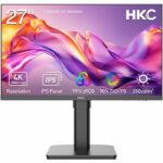 Monitor per PC - HKC - 27 pollici - 4K UHD - 60Hz - pannello IPS - 5ms - T2752U