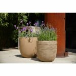 Vaso Ball - CAPI EUROPE - Rib NL - 35 x 34 cm - Beige - immagine 3