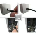 Cavo RJ45 - LINEAR - PCC6FNB - Cat.6 - Schermato - F/UTP - Nero - 1 m - immagine 4
