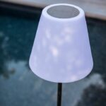 Lampada da terra solare per esterni - LUMISKY - STANDY SOLAR 150 - LED bianco caldo dimmerabile - Ricaricabile - H150 cm - immagine 4