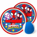 Gioco di acchiappa la palla - MARVEL - Spidey - 2 racchette in velcro