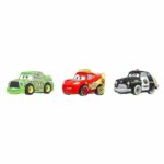 Disney Pixar Cars - Confezione da 3 mini veicoli (modello casuale) - Macchinina - Età 3+ - Disney Pixar Cars - GKG01