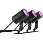 PHILIPS Kit di 3 punti collegati HW e CA Lily 8W - Antracite