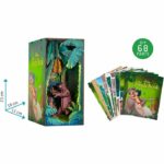 Fermalibri 3D - Kit fai da te per costruire un modello 3D - REVELL - Tiny Adventures - Disney - Il libro della giungla - LED - immagine 2