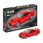 Kit di montaggio per modellismo - REVELL - Click System - Ford Mustang GT 2024 - Non è necessaria la colla - Parti preverniciate