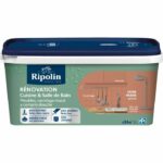 Vernice per ristrutturazione cucina e bagno - Ocra Nubiana - Finitura satinata - Ripolin - 2L