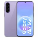Smartphone SAMSUNG Galaxy A57 5G AI da 256 GB, colore lavanda