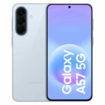 Smartphone SAMSUNG Galaxy A57 5G AI da 256 GB, colore azzurro.