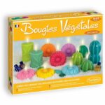Kit per la creazione di candele - SENTOSPHERE - Candele fai da te a base vegetale - Cera 100% naturale - Attività creativa - Dai 14 anni in su