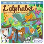 Gioco da tavolo - SENTOSPHERE - L'alfabeto - Maiuscole - Minuscole - Braille - Lingua dei segni - Età 3+ - immagine 3