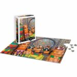 Puzzle - SENTOSPHERE - Calypto - 500 pezzi XL - Medina di Fez - Maros - Finitura liscia come la seta - Età 8+ - immagine 3