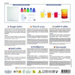 Kit creativo per candele - SENTOSPHERE - Candele di sabbia - Cera a forma di sabbia - Diversi colori di sabbia - Età 14+ - immagine 4