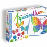 Acquerello - SENTOSFERA - Aquarellum Junior - Farfalle - 5 colori - Contornato su carta pergamena - Età 5+ - immagine 2