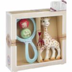 Set regalo per neonati - SOPHIE LA GIRAFFA - Composizione: Sophie + Sonaglio a dondolo