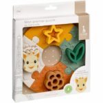 Puzzle educativo per la prima infanzia - Sophie la giraffa - Il mio primo puzzle - 8 pezzi - Gomma naturale