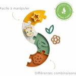 Puzzle educativo per la prima infanzia - Sophie la giraffa - Il mio primo puzzle - 8 pezzi - Gomma naturale - immagine 3