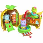 Klorofil Toy - Sophie la Giraffa - Piscina gonfiabile Pineapple Splash Pocket - Scivolo - Accessori