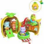 Klorofil Toy - Sophie la Giraffa - Piscina gonfiabile Pineapple Splash Pocket - Scivolo - Accessori - immagine 4