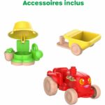Set di accessori - SOPHIE LA GIRAFFA - Giardiniera - Trattore - Carriola - Completo - immagine 3