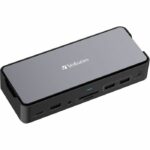 Verbatim Pro CDS-15SSD - Docking station portatile USB-C 3.2 con SSD da 256 GB - Grigio - immagine 4