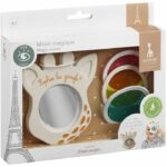Giocattolo educativo per la prima infanzia - Sophie la giraffa - Specchio magico - 4 lenti - Gomma naturale