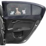 Set di 2 parasole per auto - SOPHIE LA GIRAFFA - Calzini - Universali - Lavabili - immagine 3