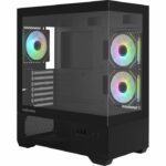 Case per PC (senza alimentatore) - ZALMAN CHRONIX V2 - ZM-CHROV2BK - Mid-tower - Formato ATX - Nero