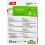 Gattaiola a 4 posizioni - ZOLUX - L20 x H25 cm - Per porte in legno, PVC e metallo - Passerella - Bianca - immagine 4