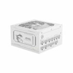 Alimentatore per PC - MSI - MAG A1000GL - PCIe CEM 5.1 - 1000 W - Ventole da 135 mm - Bianco
