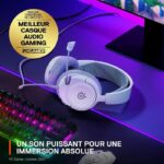 Gaming - Steelseries - Arctis Nova 1 White - Filaire - MultiplateForme - White / Grey - immagine 4