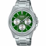 Orologio - CASIO - MTP-1375PD - Uomo - Verde - Quarzo - Analogico