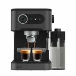 Macchina da caffè - CECOTEC - Espresso 20 Pro Latte - 1350 W - 20 bar - 1,5 L - Nera
