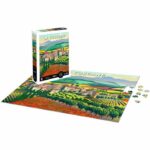 Puzzle - SENTOSPHERE - Calypto - 1000 pezzi - Paesaggio toscano - Finitura liscia come la seta - Età 9+ - immagine 2