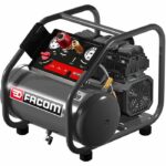 Compressore - Orizzontale - Facom - Silenzioso - 6 L - 1,6 HP - Silenzioso