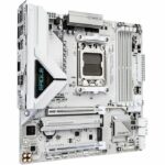 Scheda madre - GIGABYTE - B850M EAGLE WF6E ICE - Formato Micro-ATX - Chipset AMD B850 - DDR5 e PCIe 5.0 - WiFi 6E - immagine 2
