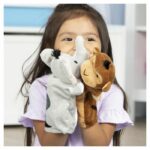 Set di marionette Safari di Melissa & Doug (6 marionette) - immagine 3
