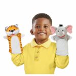 Set di marionette Safari di Melissa & Doug (6 marionette) - immagine 4
